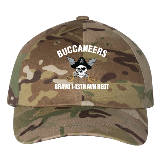B Co, 1-13th AVN "Buccaneers" Embroidered Hats
