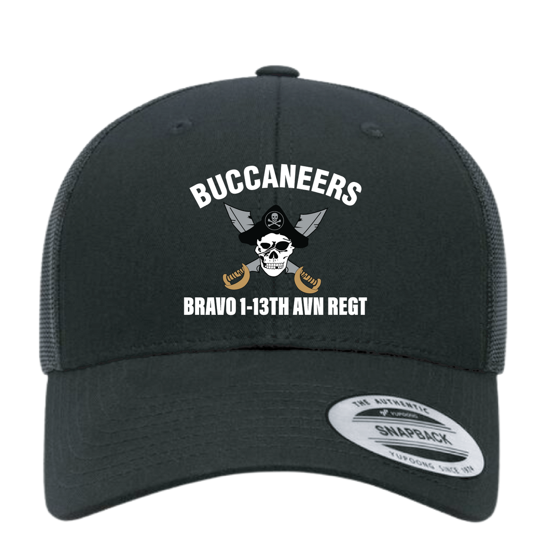 B Co, 1-13th AVN "Buccaneers" Embroidered Hats