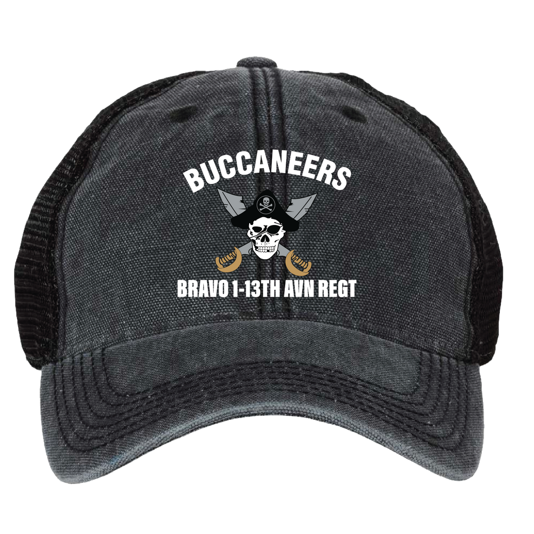 B Co, 1-13th AVN "Buccaneers" Embroidered Hats
