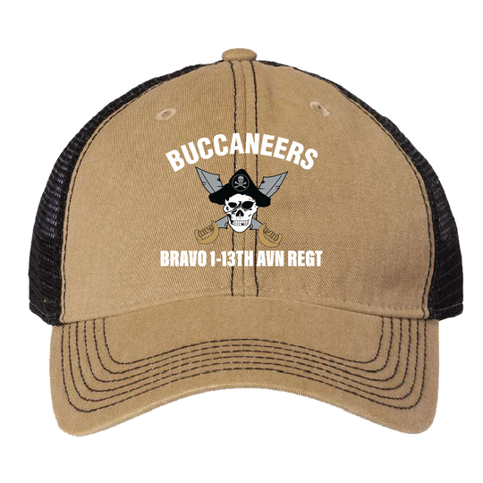 B Co, 1-13th AVN "Buccaneers" Embroidered Hats