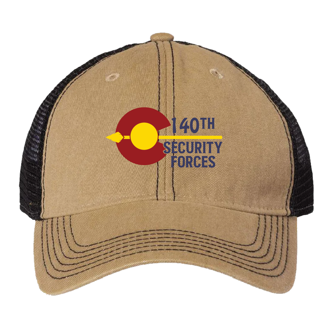 140th Security Forces Embroidered Hats