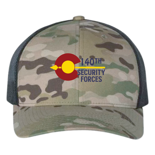 140th Security Forces Embroidered Hats