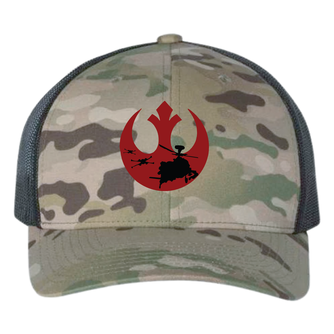 A Co, 1-1 AB "Rebels" Embroidered Hats