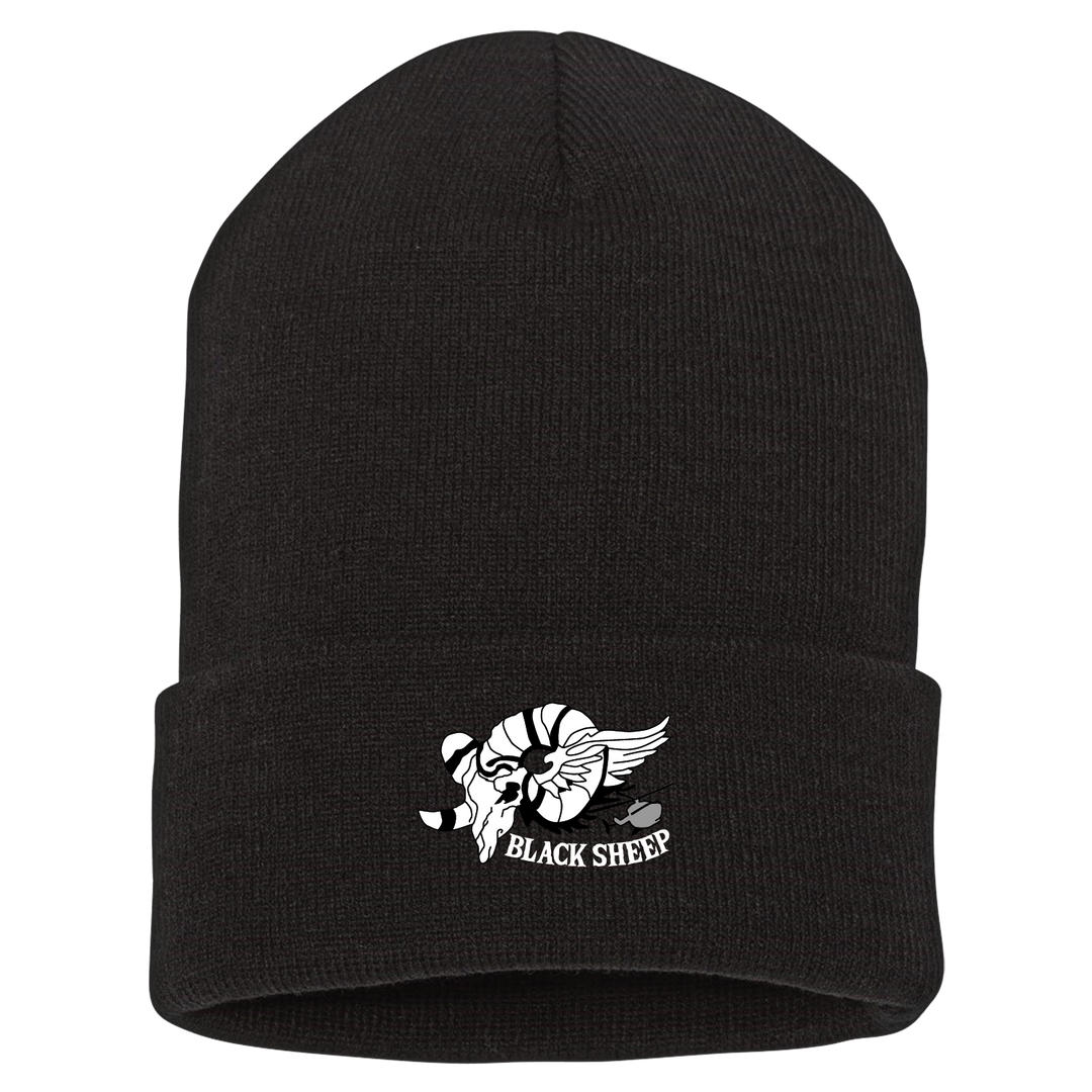 Det 1, B Co, 1-112 S&S "Black Sheep" Beanies