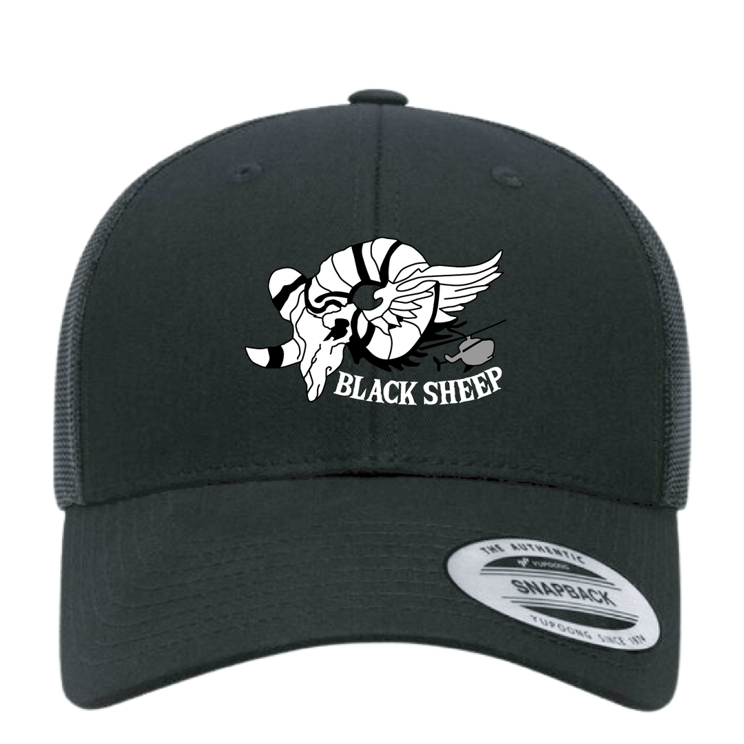 Det 1, B Co, 1-112 S&S "Black Sheep" Embroidered Hats