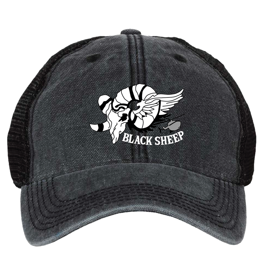 Det 1, B Co, 1-112 S&S "Black Sheep" Embroidered Hats