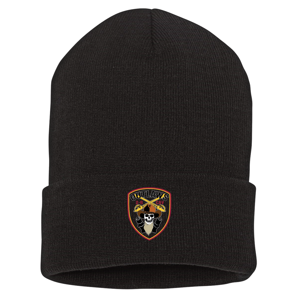 D Co, 2-6 CAV "Outlaws" Beanies
