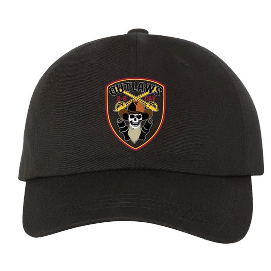 D Co, 2-6 CAV "Outlaws" Embroidered Hats