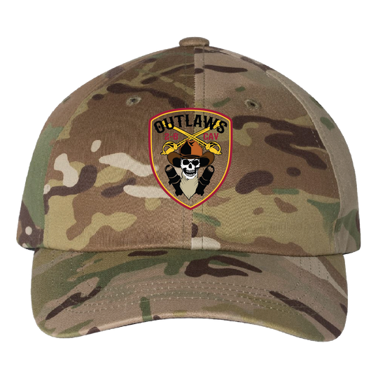 D Co, 2-6 CAV "Outlaws" Embroidered Hats