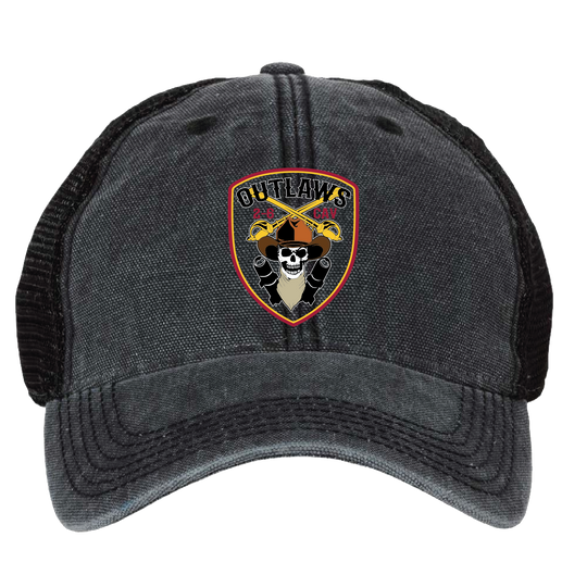 D Co, 2-6 CAV "Outlaws" Embroidered Hats