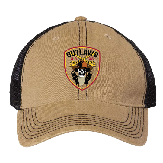 D Co, 2-6 CAV "Outlaws" Embroidered Hats