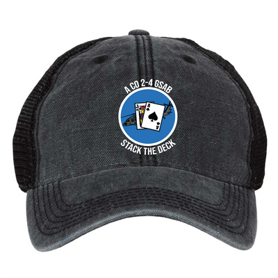 A Co, 2-4 GSAB "Blackjacks" Embroidered Hats