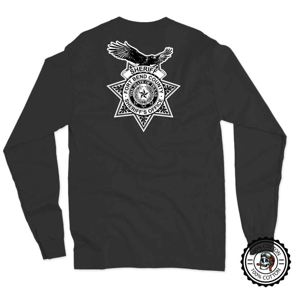 FBCSO Air Support Unit Silver Long Sleeve T-Shirt