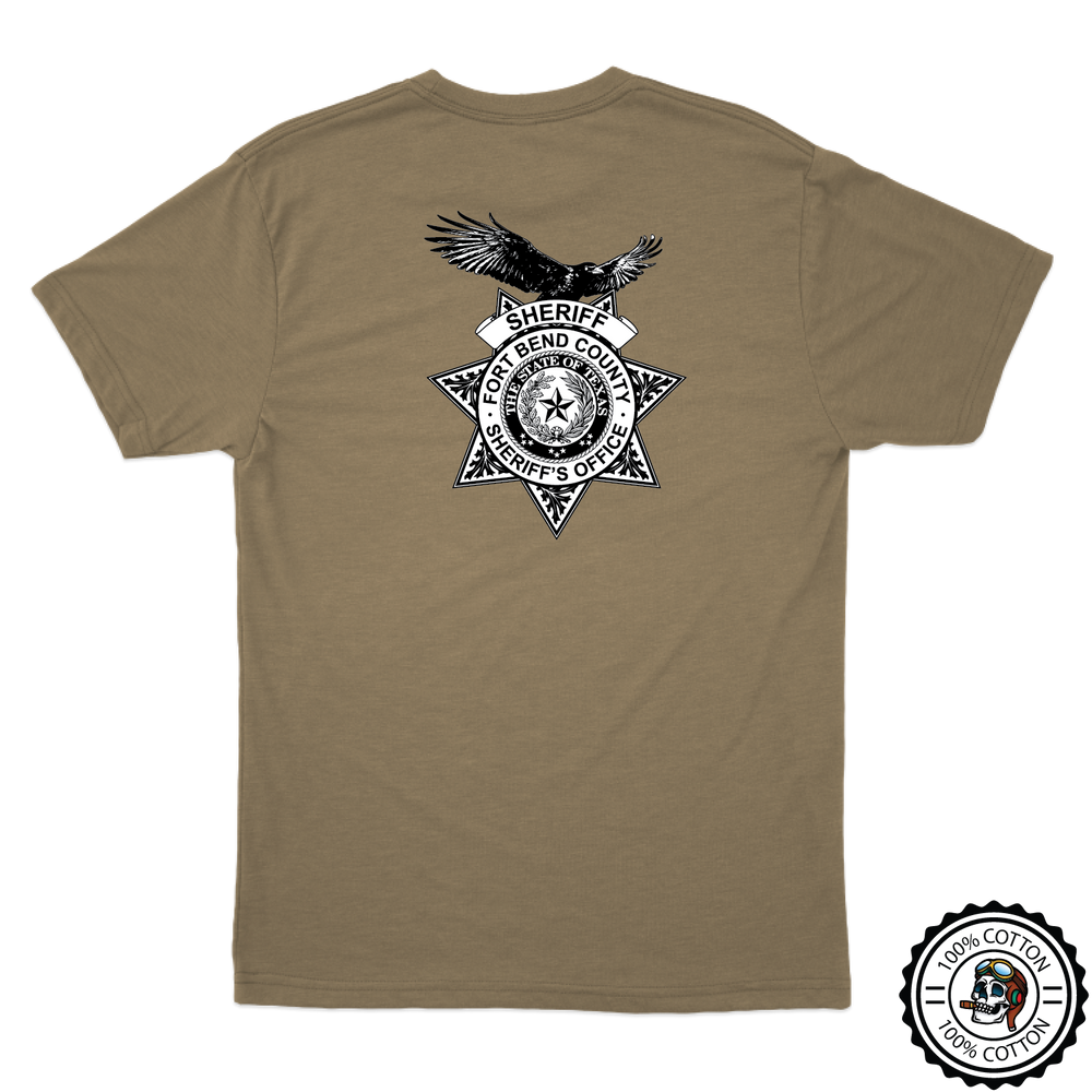 FBCSO Air Support Unit Silver Tan 499 T-Shirt