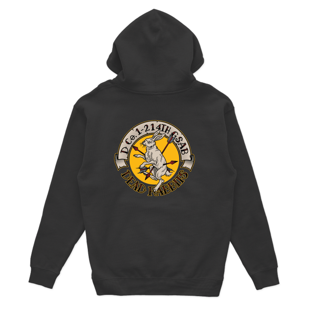 D Co, 1-214 GSAB “Dead Rabbits” V2 Hoodies
