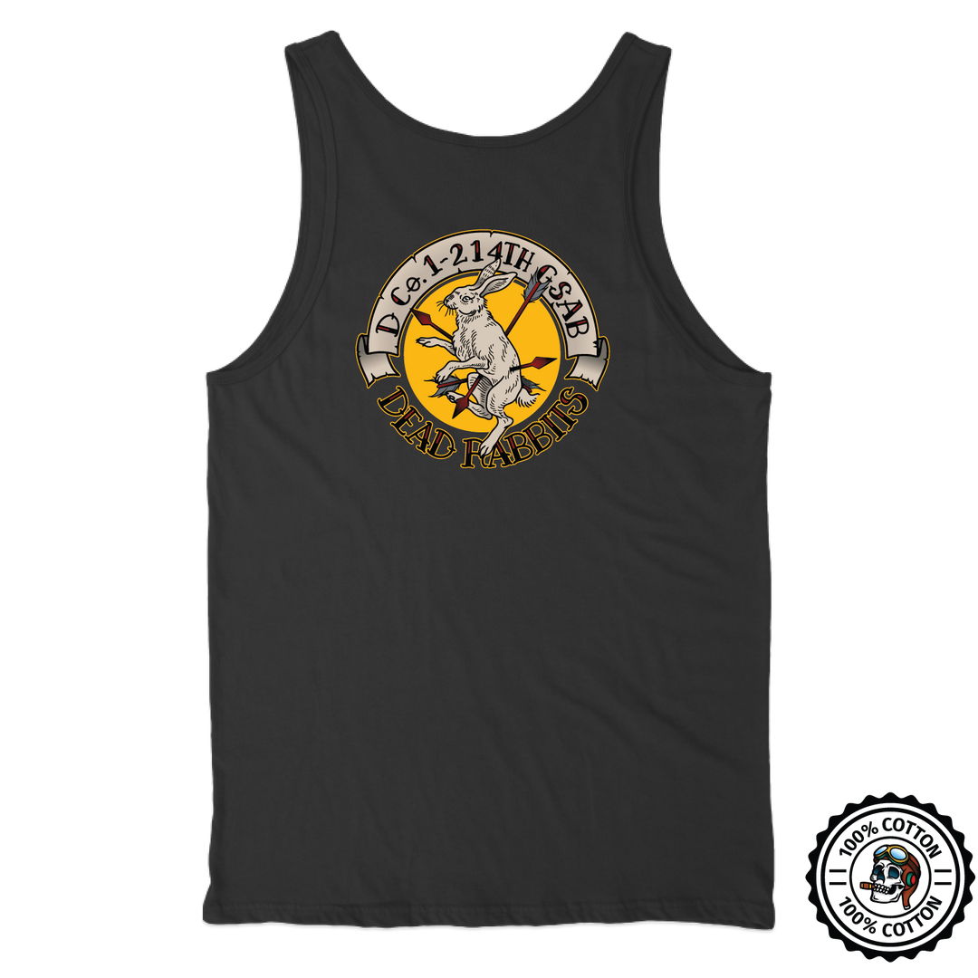 D Co, 1-214 GSAB “Dead Rabbits” V2 Tank Tops