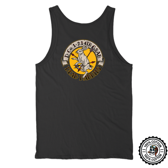 D Co, 1-214 GSAB “Dead Rabbits” V2 Tank Tops