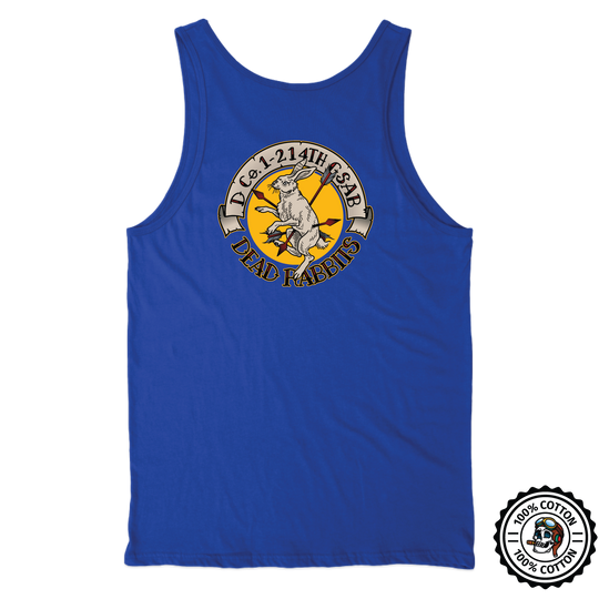 D Co, 1-214 GSAB “Dead Rabbits” V2 Tank Tops