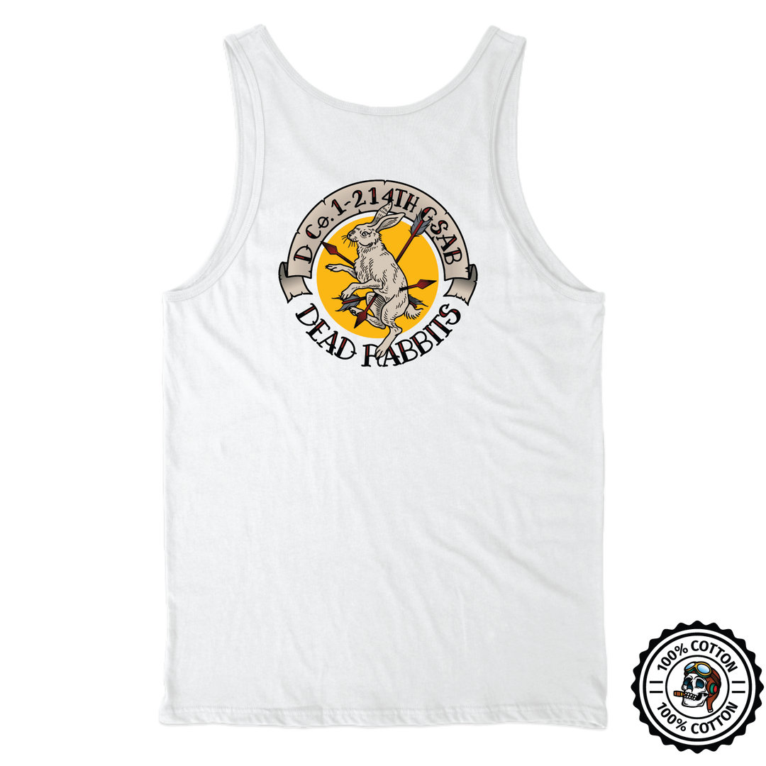 D Co, 1-214 GSAB “Dead Rabbits” V2 Tank Tops