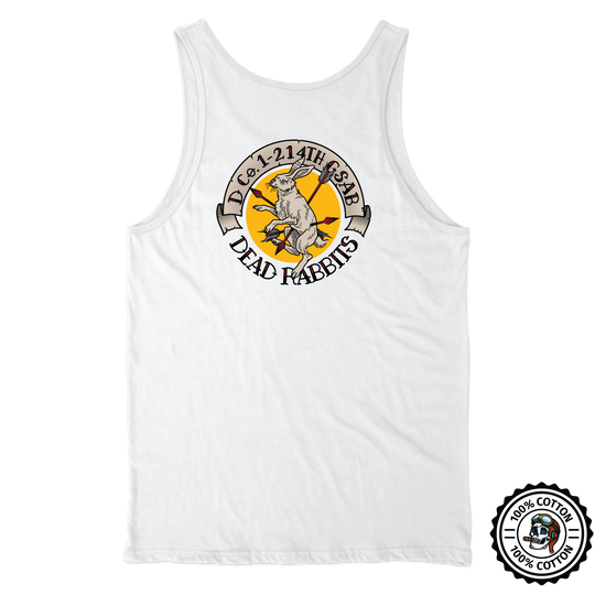 D Co, 1-214 GSAB “Dead Rabbits” V2 Tank Tops