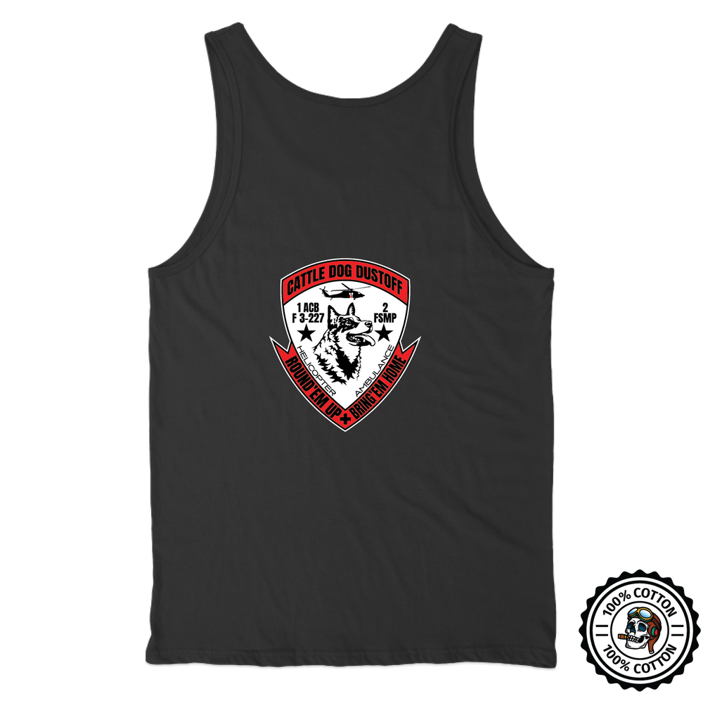 F Co, 3-227 Cattle Dog Dustoff Tank Tops