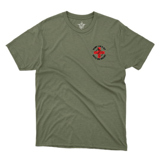 F Co, 3-227 Cattle Dog Dustoff T-Shirts