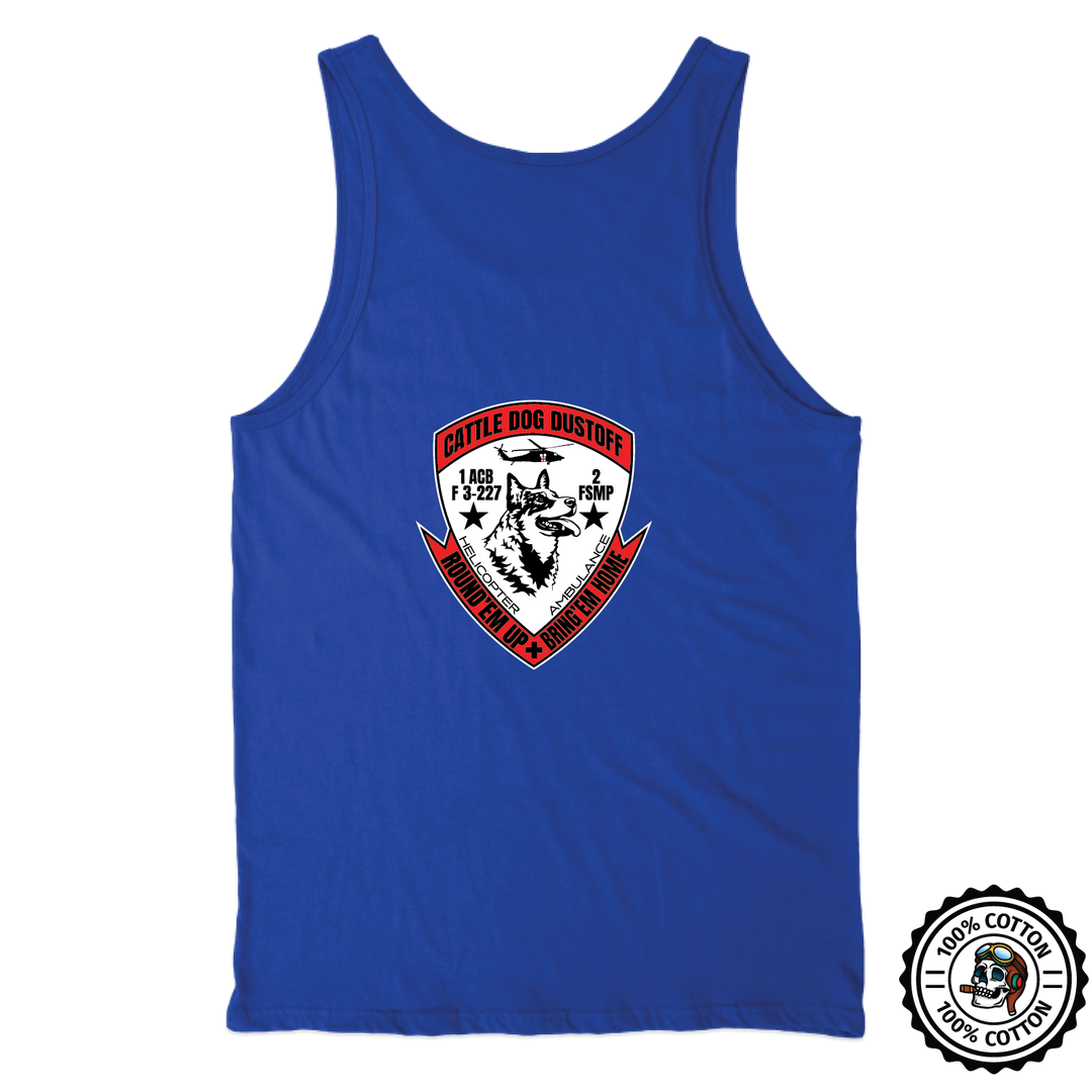 F Co, 3-227 Cattle Dog Dustoff Tank Tops