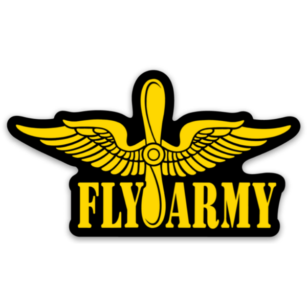 Fly Army Sticker