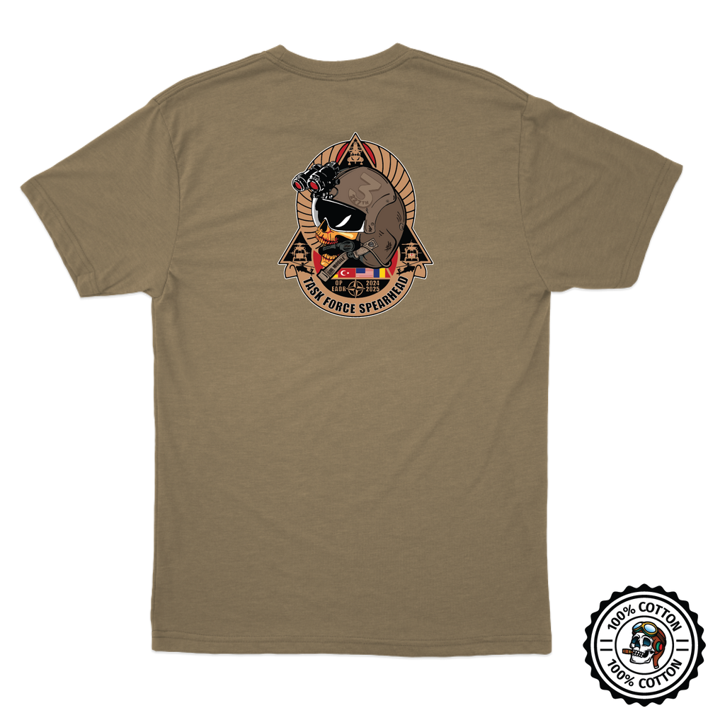 3-227 AHB "TF Spearhead" Color Tan 499 T-Shirt