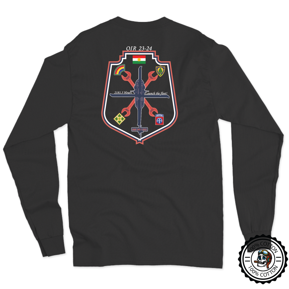 C Co, 3-142 AHB "Fury Erbil" Long Sleeve T-Shirt