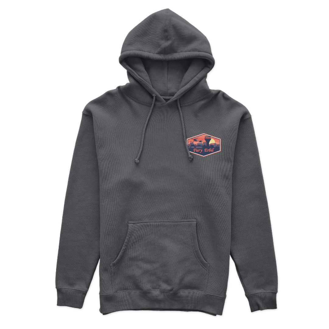 C Co, 3-142 AHB "Fury Erbil" Hoodies