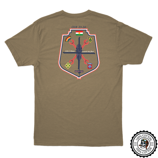 C Co, 3-142 AHB "Fury Erbil" Tan 499 T-Shirt