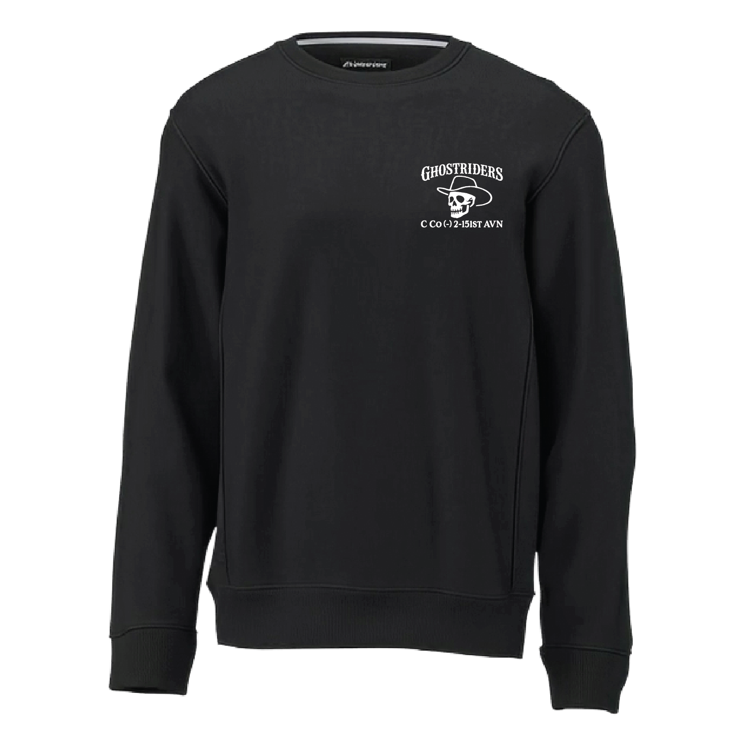 GR_Wht_Black Heavyweight Crewneck.png