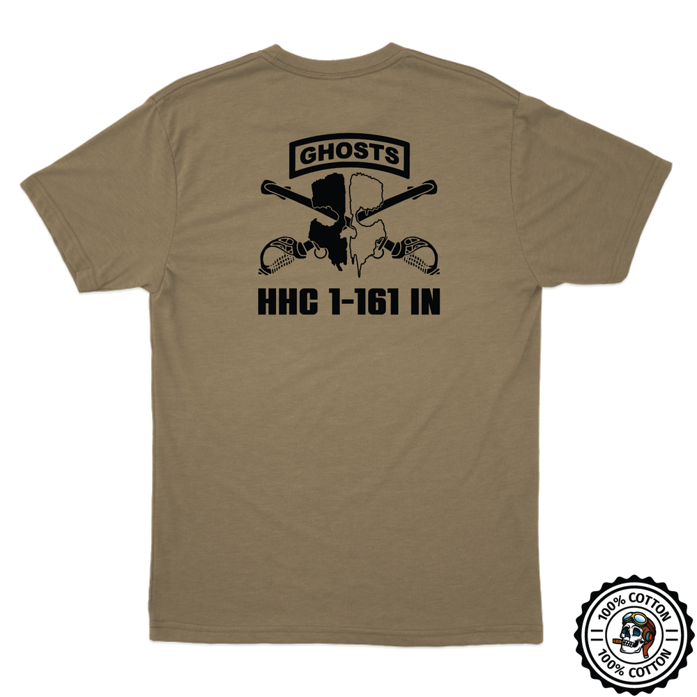 Scout Platoon, HHC, 1-161 IN Tan 499 T-Shirt