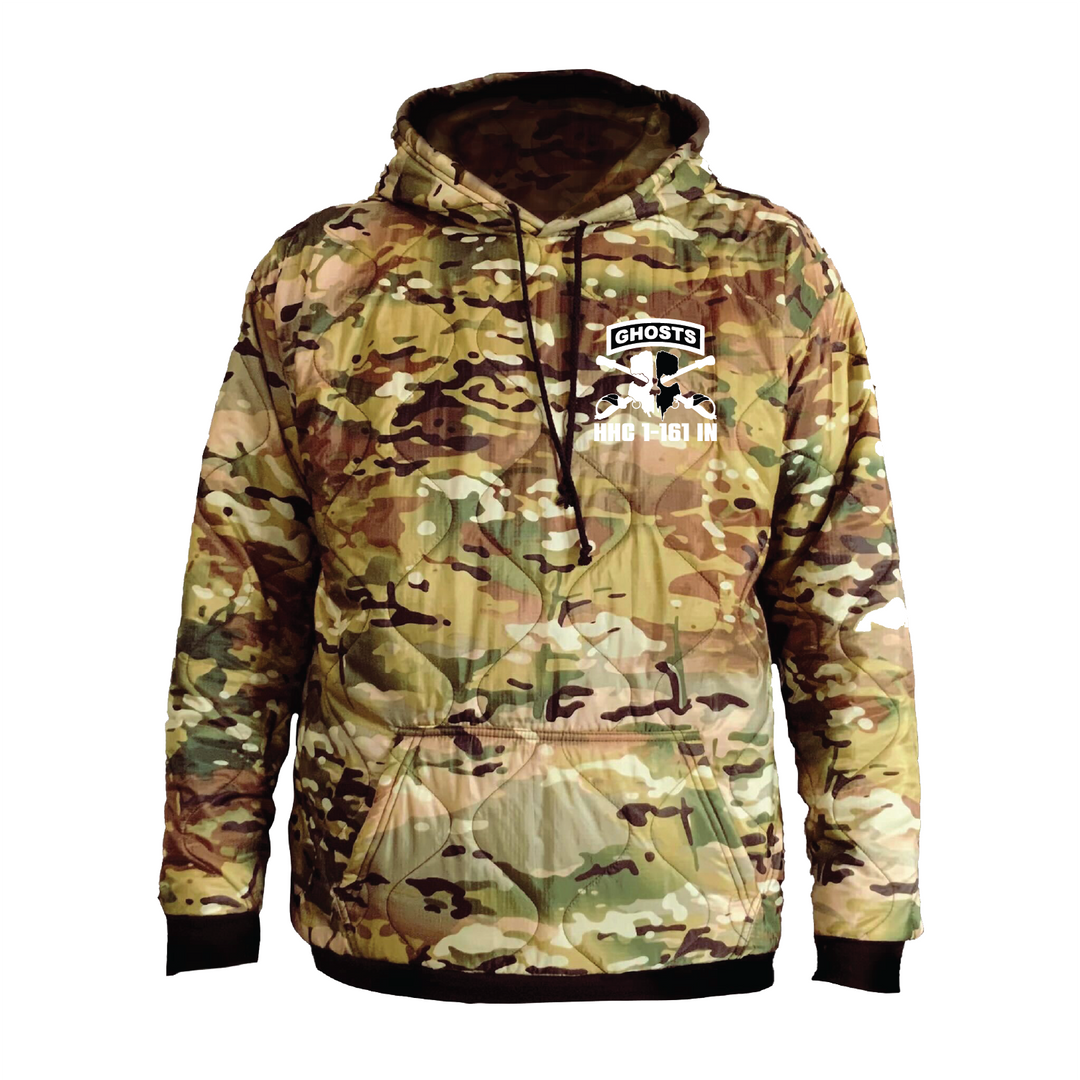 Scout Platoon, HHC, 1-161 IN Field Hoodie Embroidery