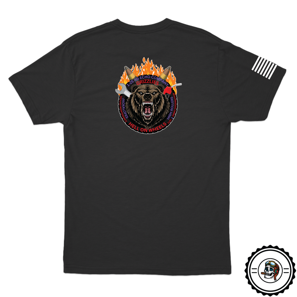 E Co, 1-25 AB "Grizzlies" T-Shirts