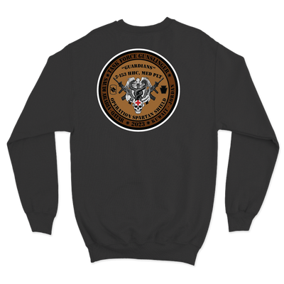 2-153 HHC, MED PLT "Guardians" Crewneck Sweatshirt