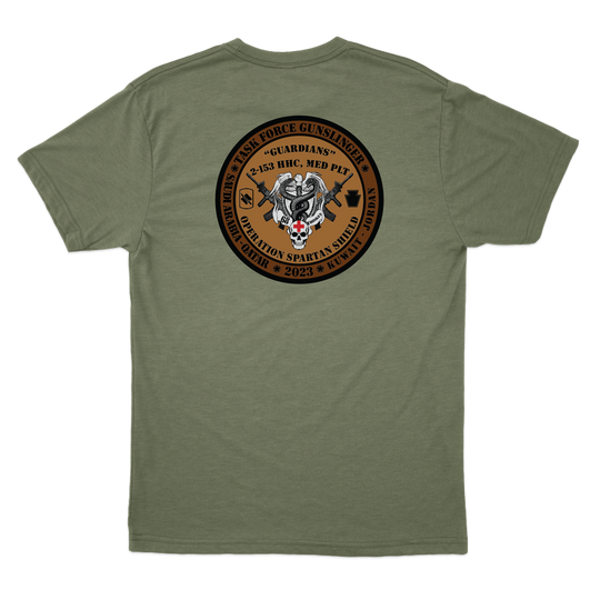 2-153 HHC, MED PLT "Guardians" T-Shirts