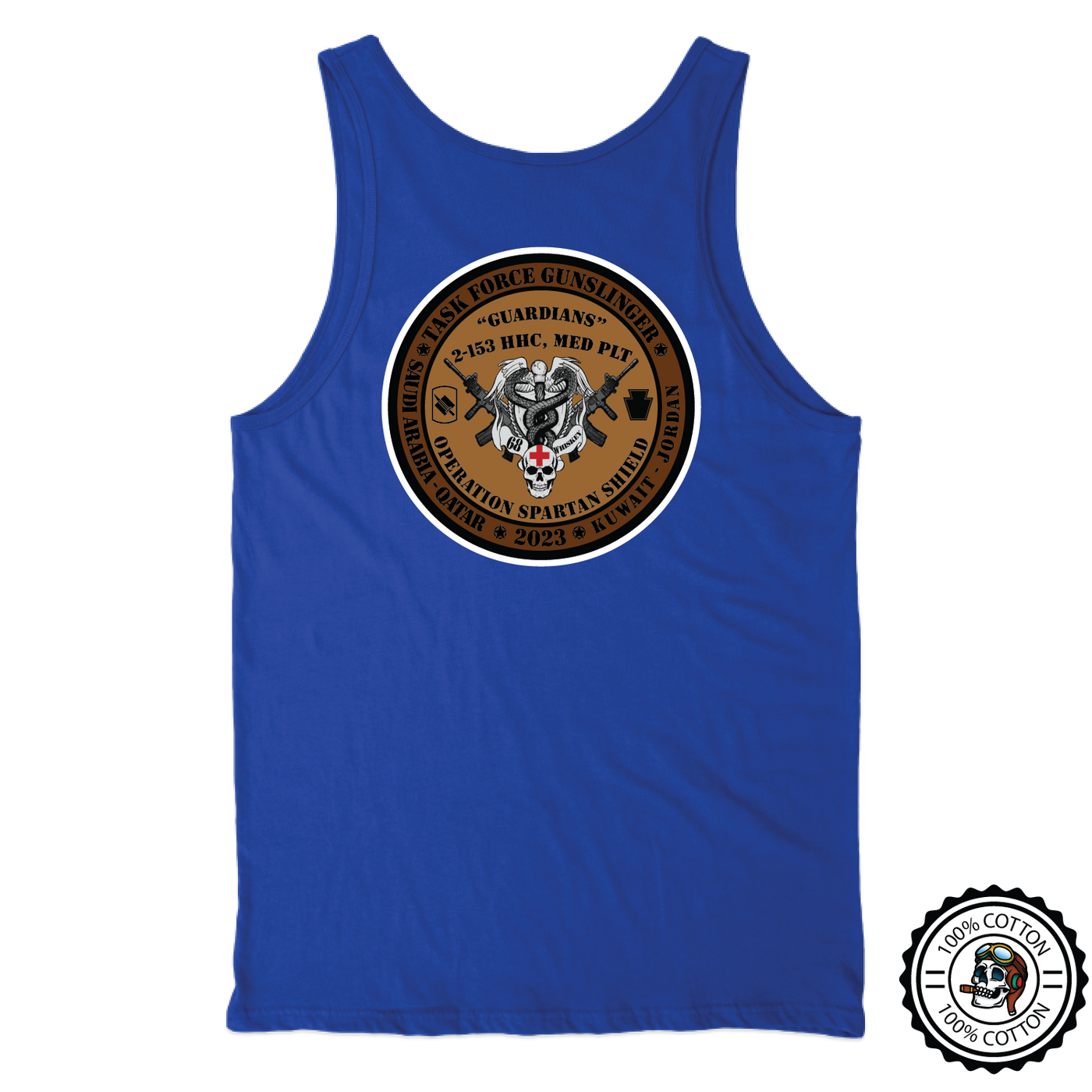 2-153 HHC, MED PLT "Guardians" Tank Tops