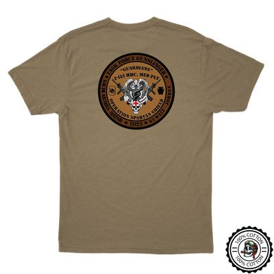 2-153 HHC, MED PLT "Guardians" Tan 499 T-Shirt