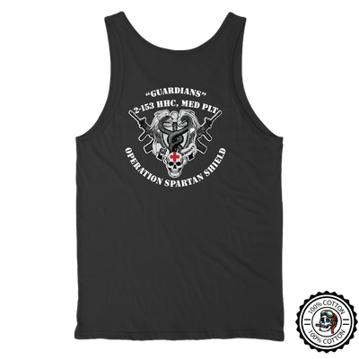 2-153 HHC, MED PLT "Guardians" V3 Tank Tops