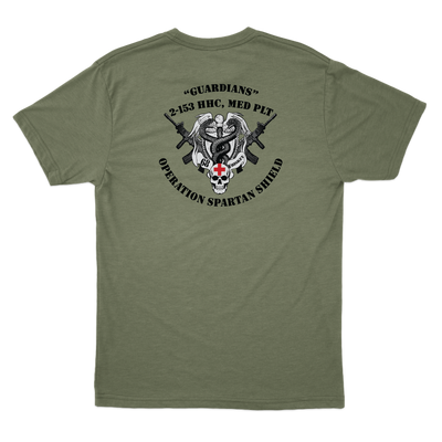 2-153 HHC, MED PLT "Guardians" V3 T-Shirts