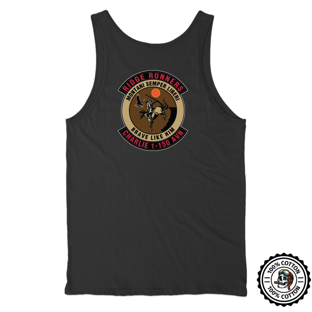 C CO, 1-150th AVN "Ridge Runners" Tank Top