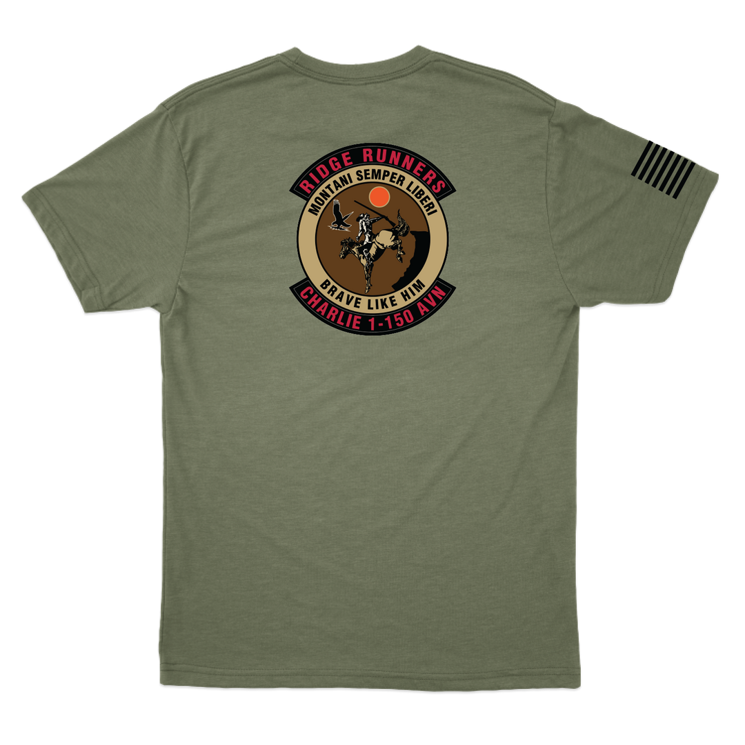 C CO, 1-150th AVN "Ridge Runners" T-Shirts