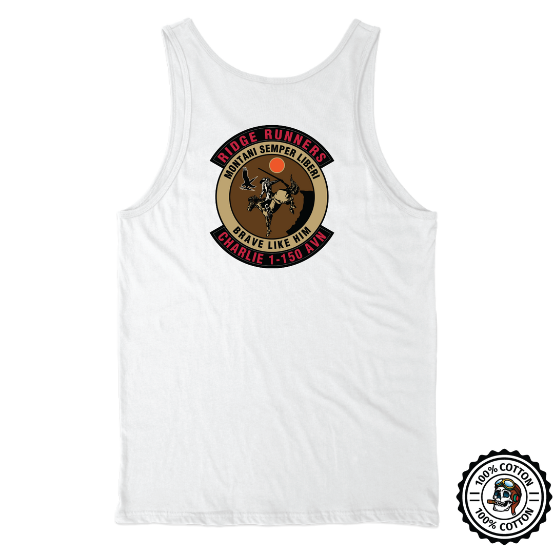 C CO, 1-150th AVN "Ridge Runners" Tank Top