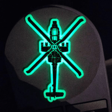Gunship 64 Glow Patch