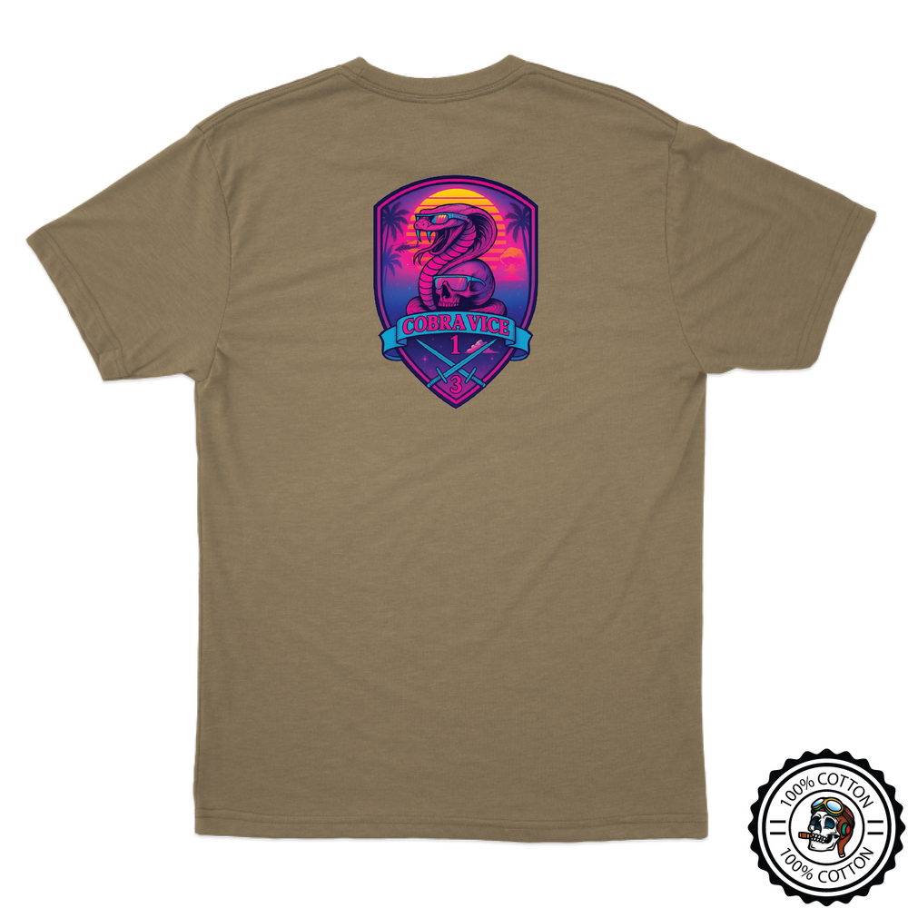 HHC, 1-3 AB "Cobra" Tan T-Shirt