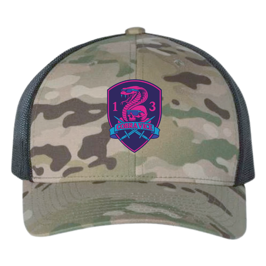 HHC, 1-3 AB "Cobra" Embroidered Hats