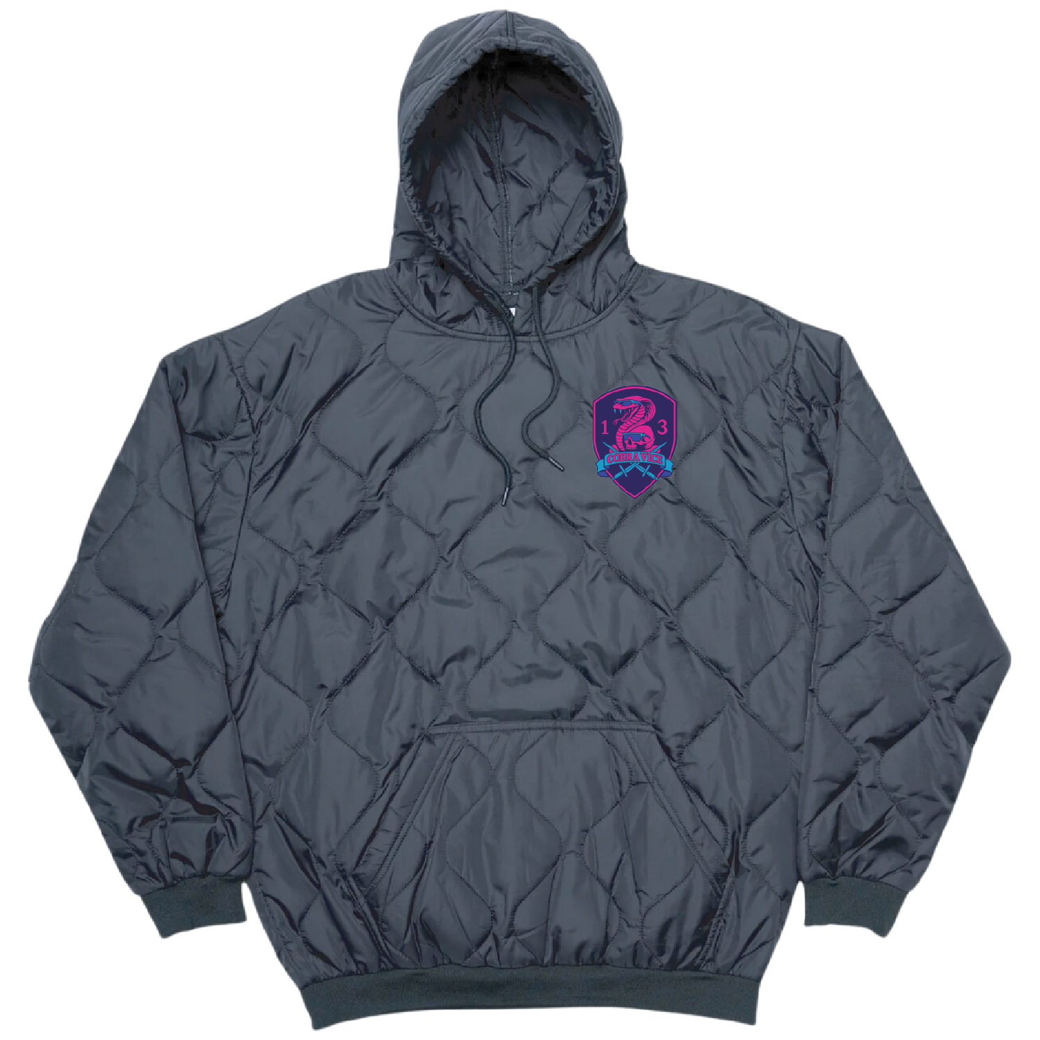 Woobie Hoodie — HHC, 1-3 AB "Cobra" Embroidery