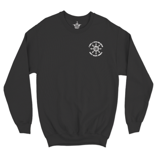 C (DRT), 1-112th CAV (RSTA) “Houston Light Guard” Tabbed Crewneck Sweatshirt